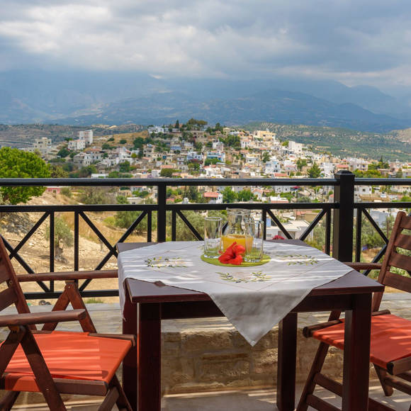 Kalamaki Holidays Villa Dionysos Balcony View