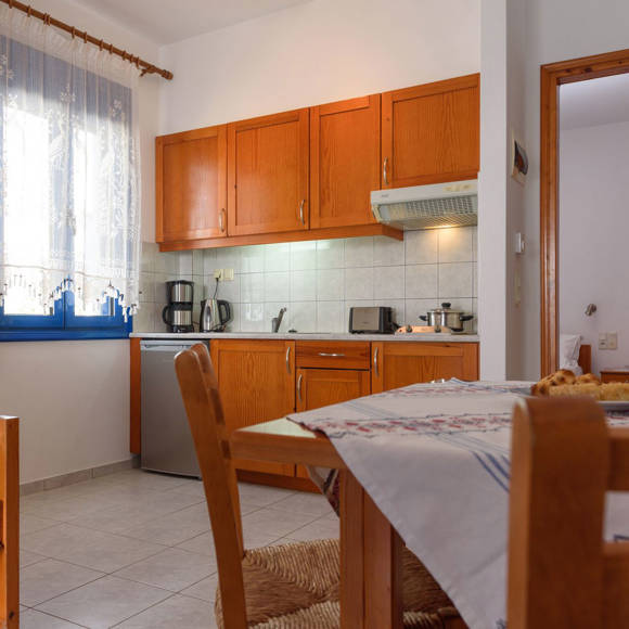 Kalamaki Holidays Finikas Apartment Direct Seaview Kitchen