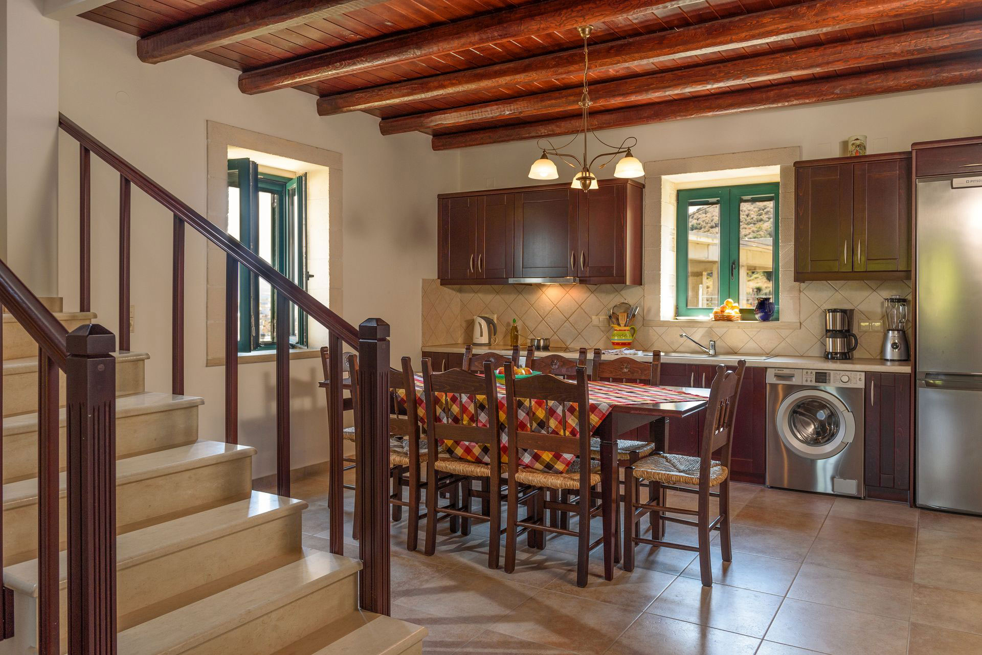 Kalamaki Holidays Villa Dionysos Kitchen